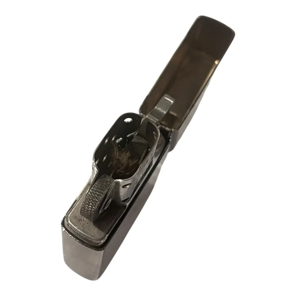 Genuine ZIPPO Wolf 769 Black Ice with Metal Case